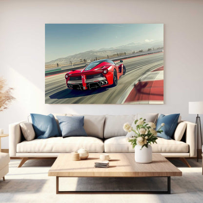 La Ferrari #1255 Canvas Wall Art & Metal Print