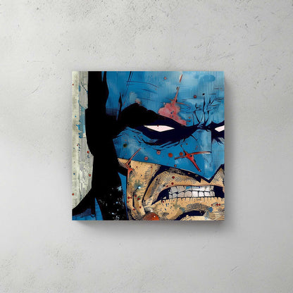 Batman Grin Canvas Print & Metal Print