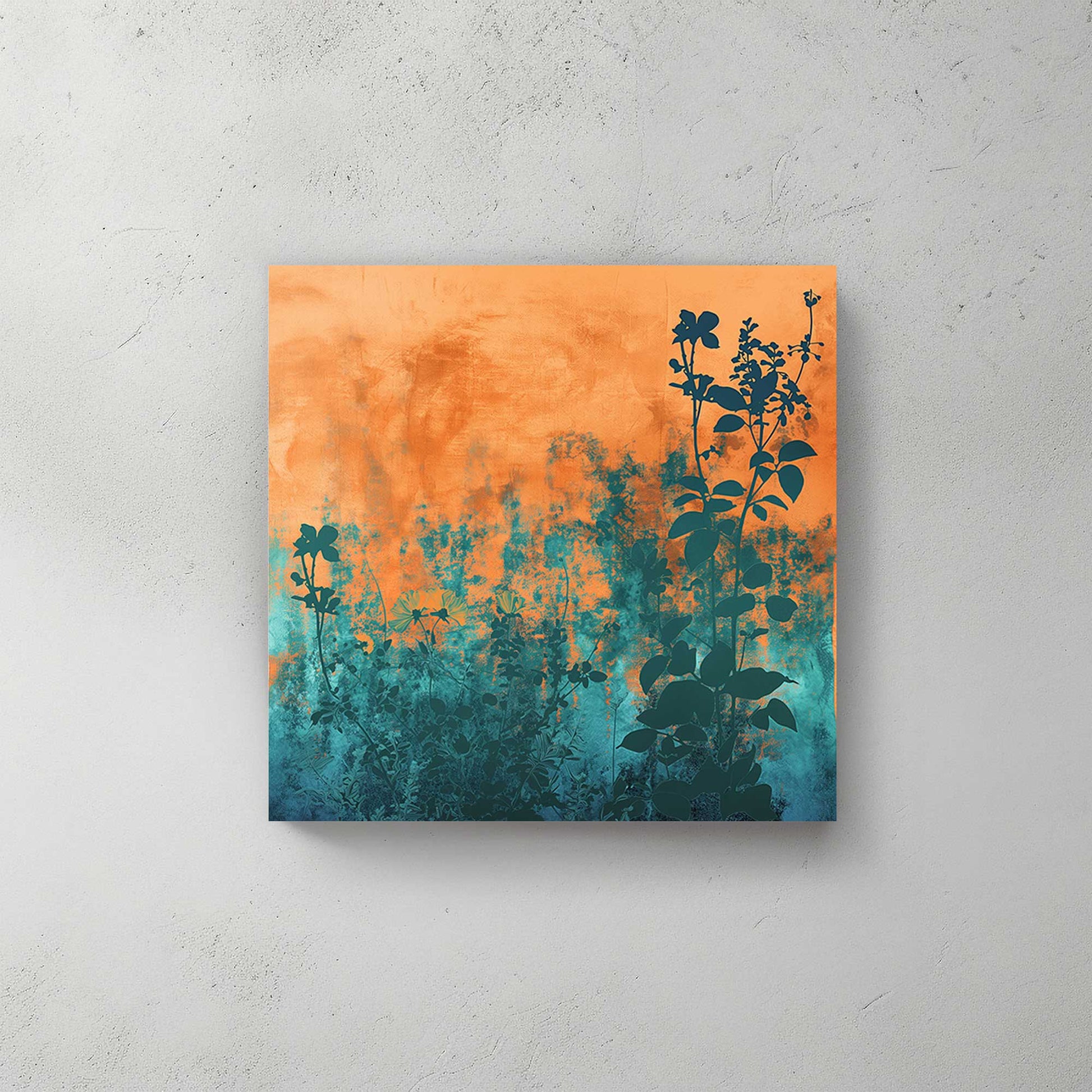 Mystical Orange #1279 Canvas Wall Art & Metal Prints