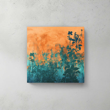 Mystical Orange #1279 Canvas Wall Art & Metal Prints