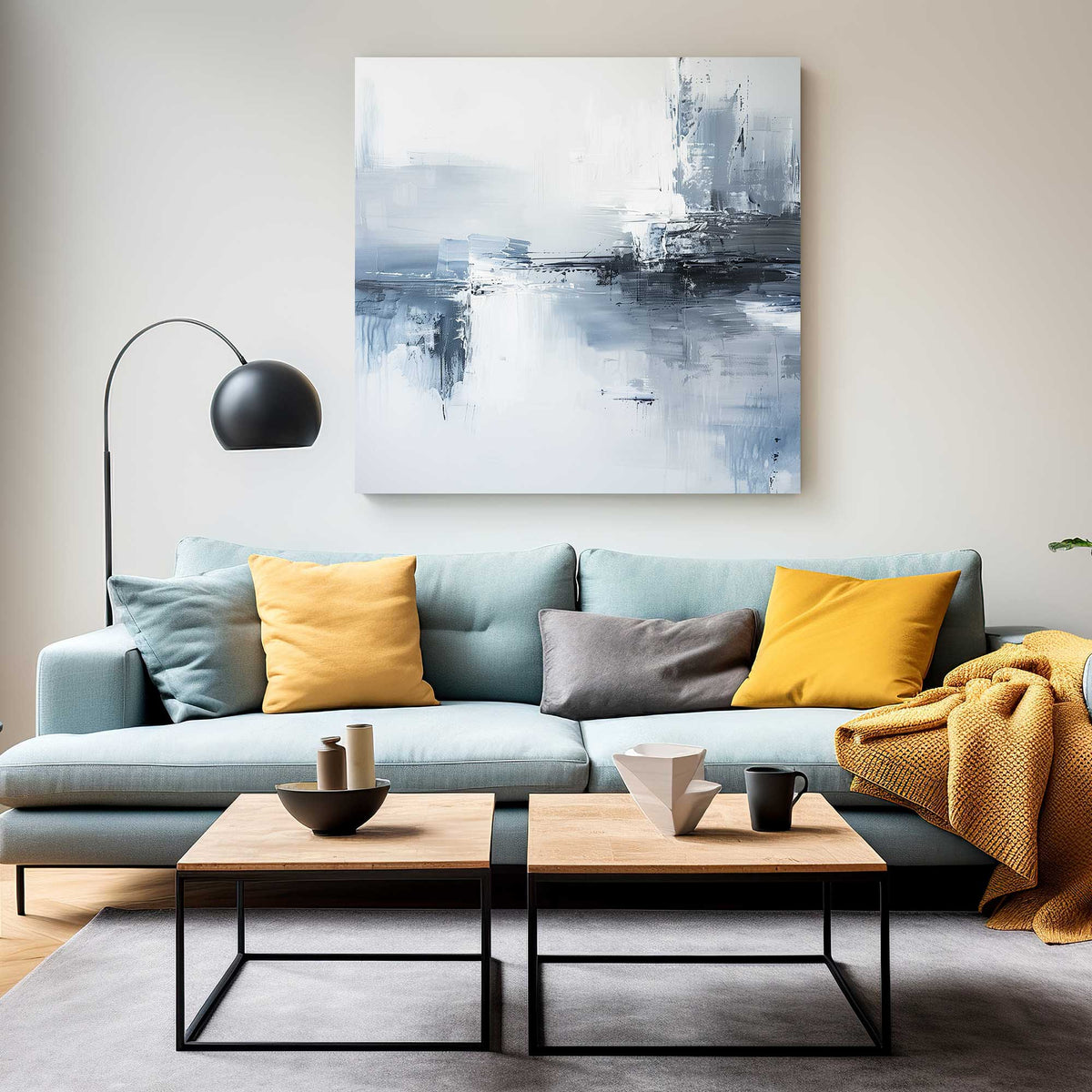 Shades of Ice #1284 Canvas Wall Art & Metal Prints