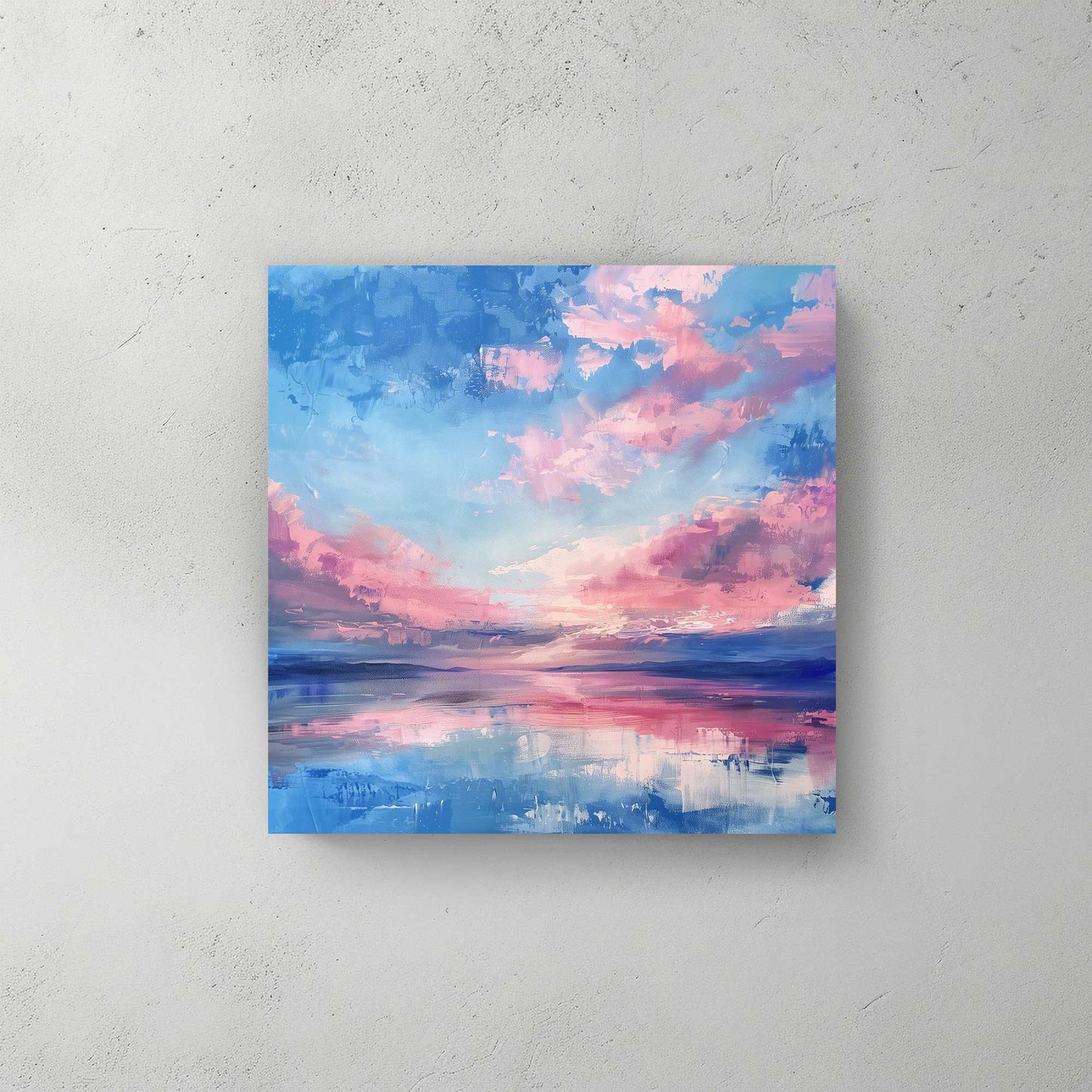 Pink Clouds #1288 Canvas Wall Art & Metal Prints