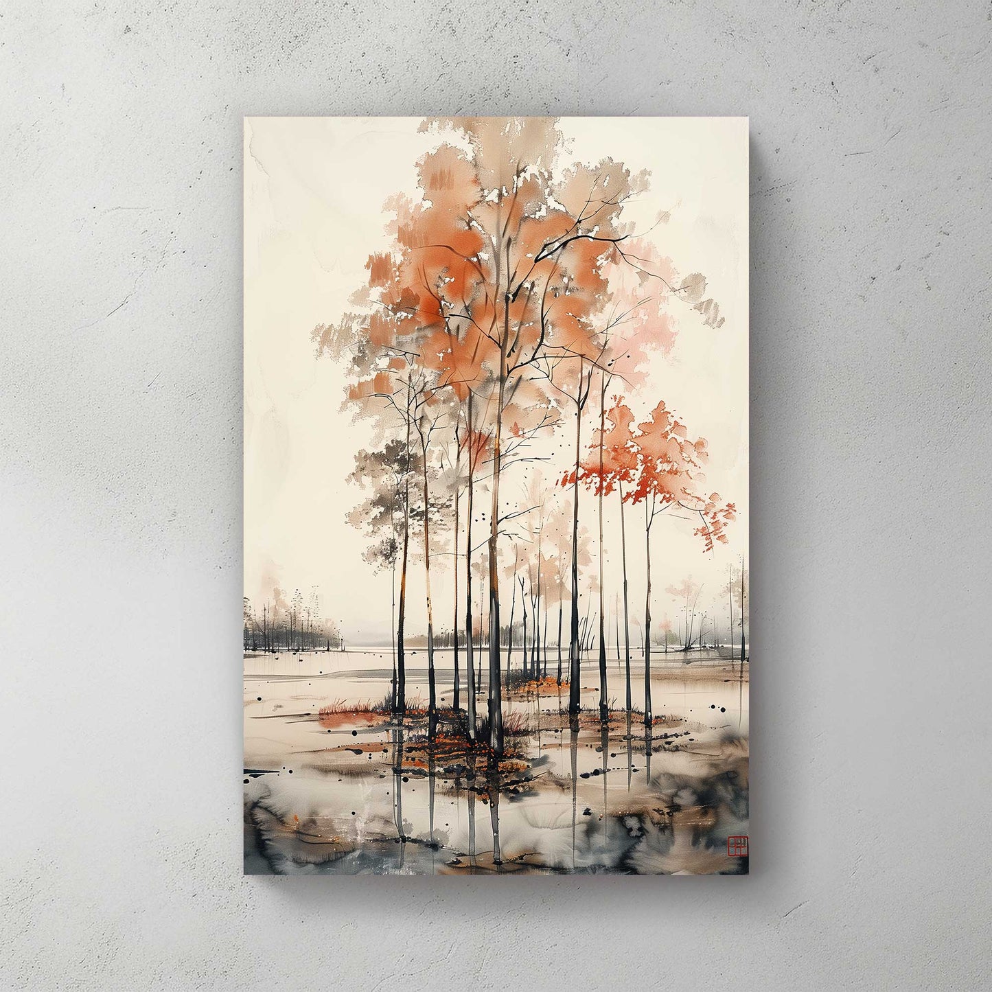 Autumn Foliage #1300 Canvas Wall Art & Metal Prints