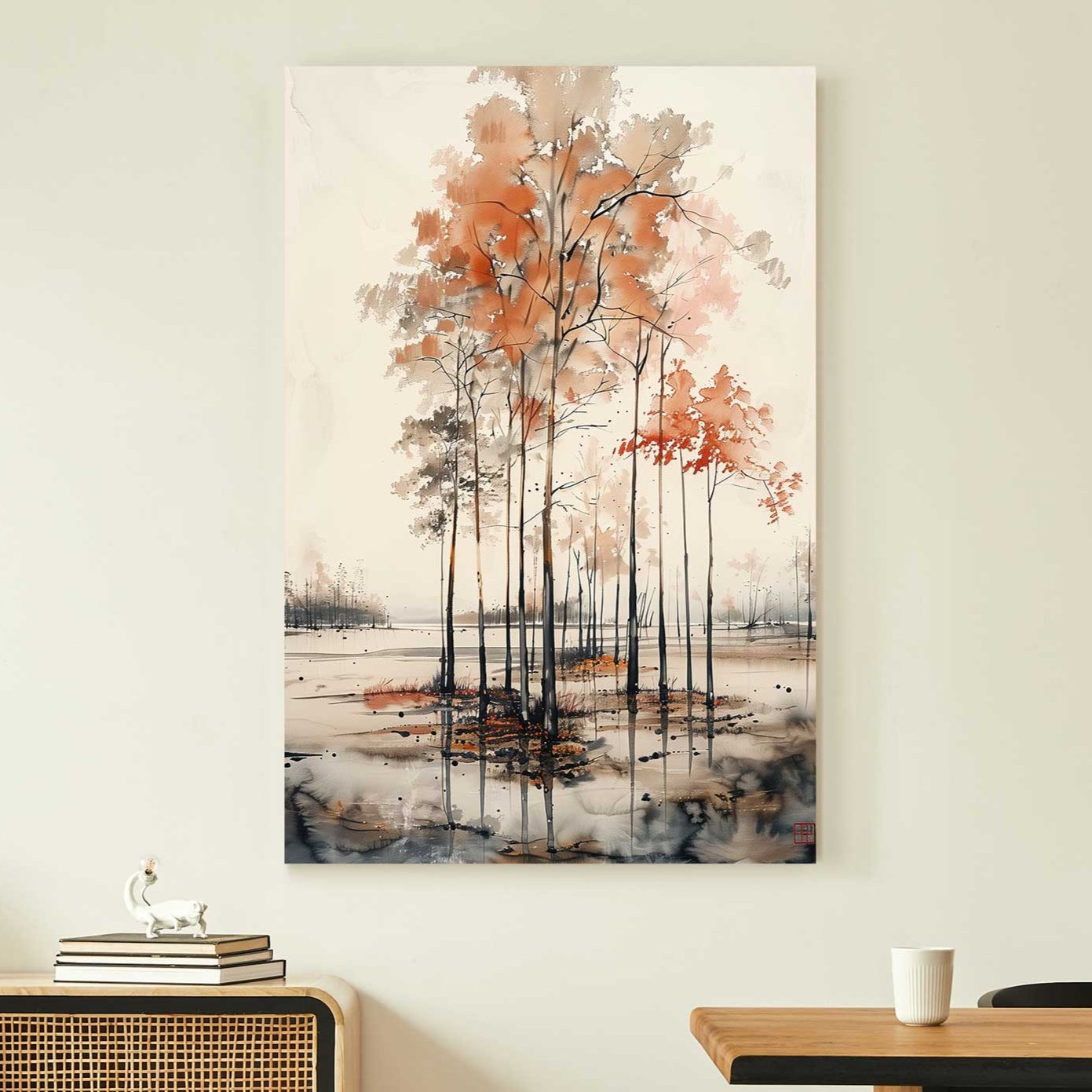 Autumn Foliage #1300 Canvas Wall Art & Metal Prints