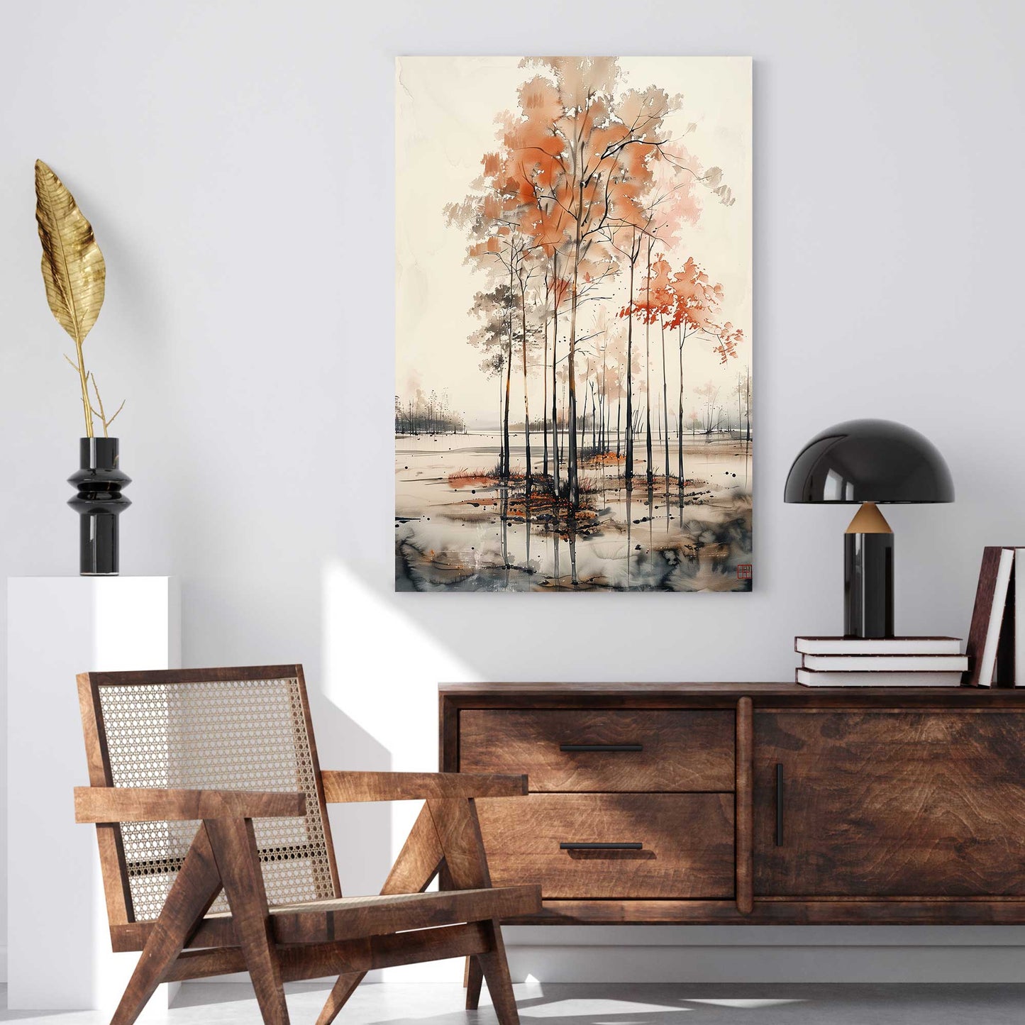 Autumn Foliage #1300 Canvas Wall Art & Metal Prints