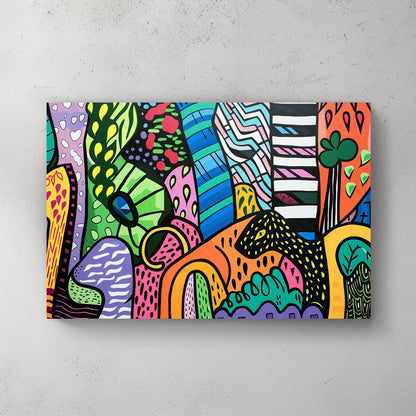 Modern & Vibrant #004 Canvas Wall Art & Metal Prints