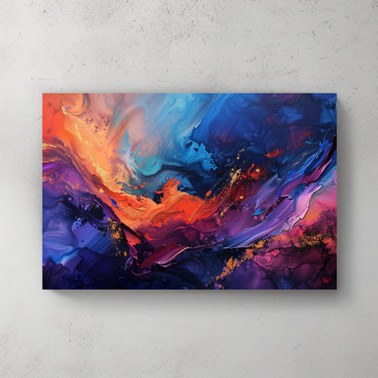 Tide of Colour #008 Canvas Wall Art & Metal Prints
