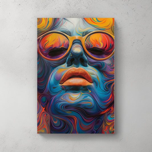 View of Colour #012 Canvas Wall Art & Metal Prints