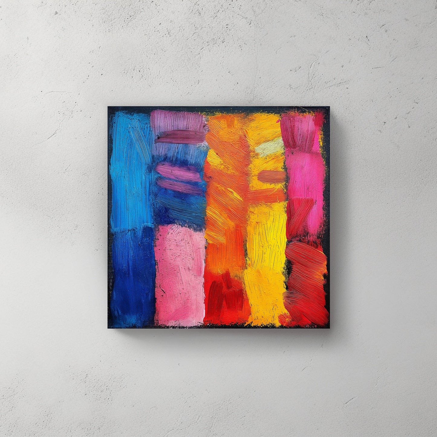 Tinted Strokes #020 Canvas Wall Art & Metal Prints