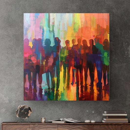 Celebration of Colour #025 Canvas Wall Art & Metal Prints