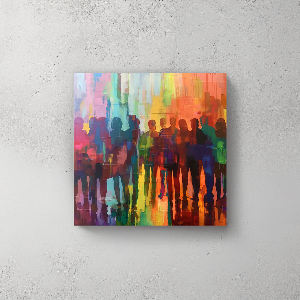 Celebration of Colour #025 Canvas Wall Art & Metal Prints