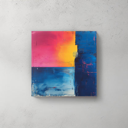 Sunset on the Horizon #030 Canvas Wall Art & Metal Prints