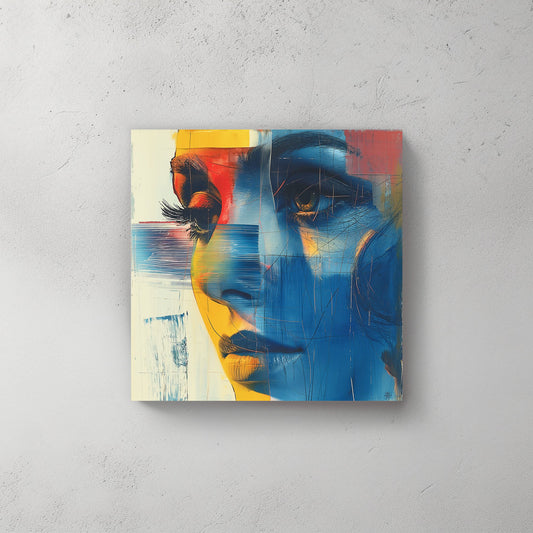 Strokes #033 Canvas Wall Art & Metal Prints