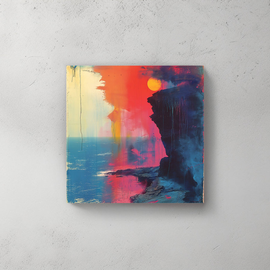 On The Edge #034 Canvas Wall Art & Metal Prints