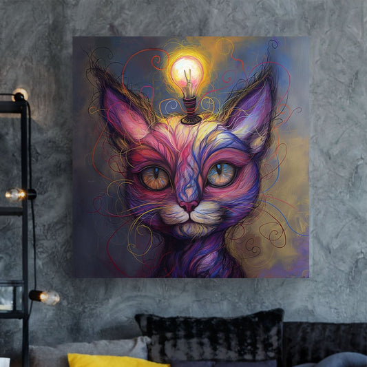 Bright Idea #051 Canvas Wall Art & Metal Prints