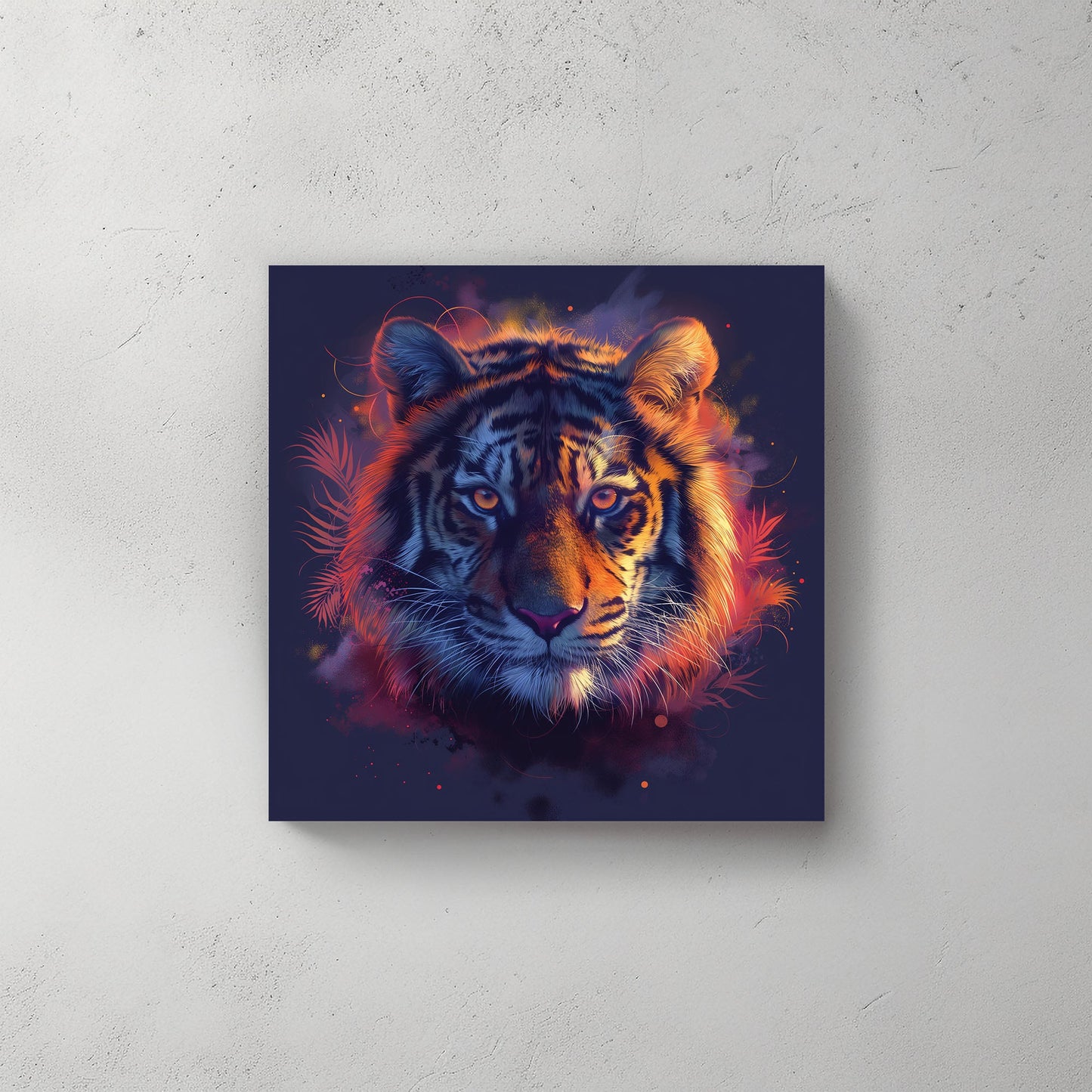 The Tiger #060 Canvas Wall Art & Metal Prints