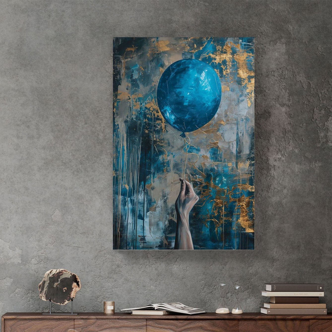 Balloons #1005 Canvas Wall Art & Metal Prints