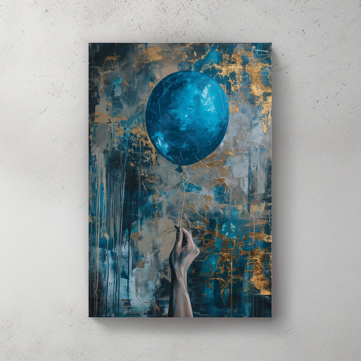 Balloons #1005 Canvas Wall Art & Metal Prints