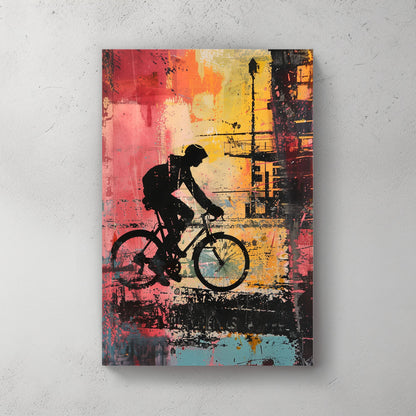 Urban Riding #1024 Canvas Wall Art & Metal Prints
