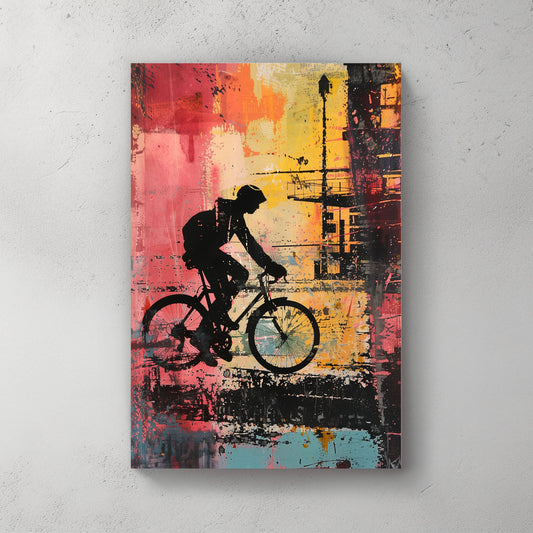 Urban Riding #1024 Canvas Wall Art & Metal Prints
