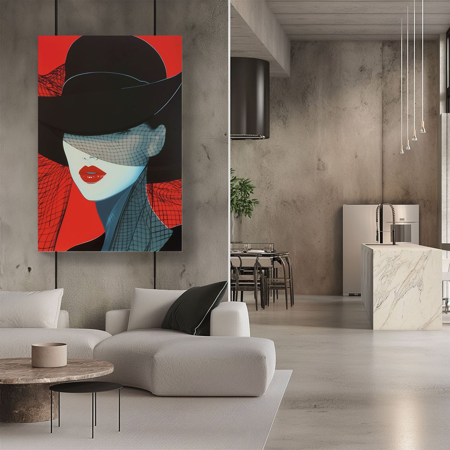 Black & Red #1049