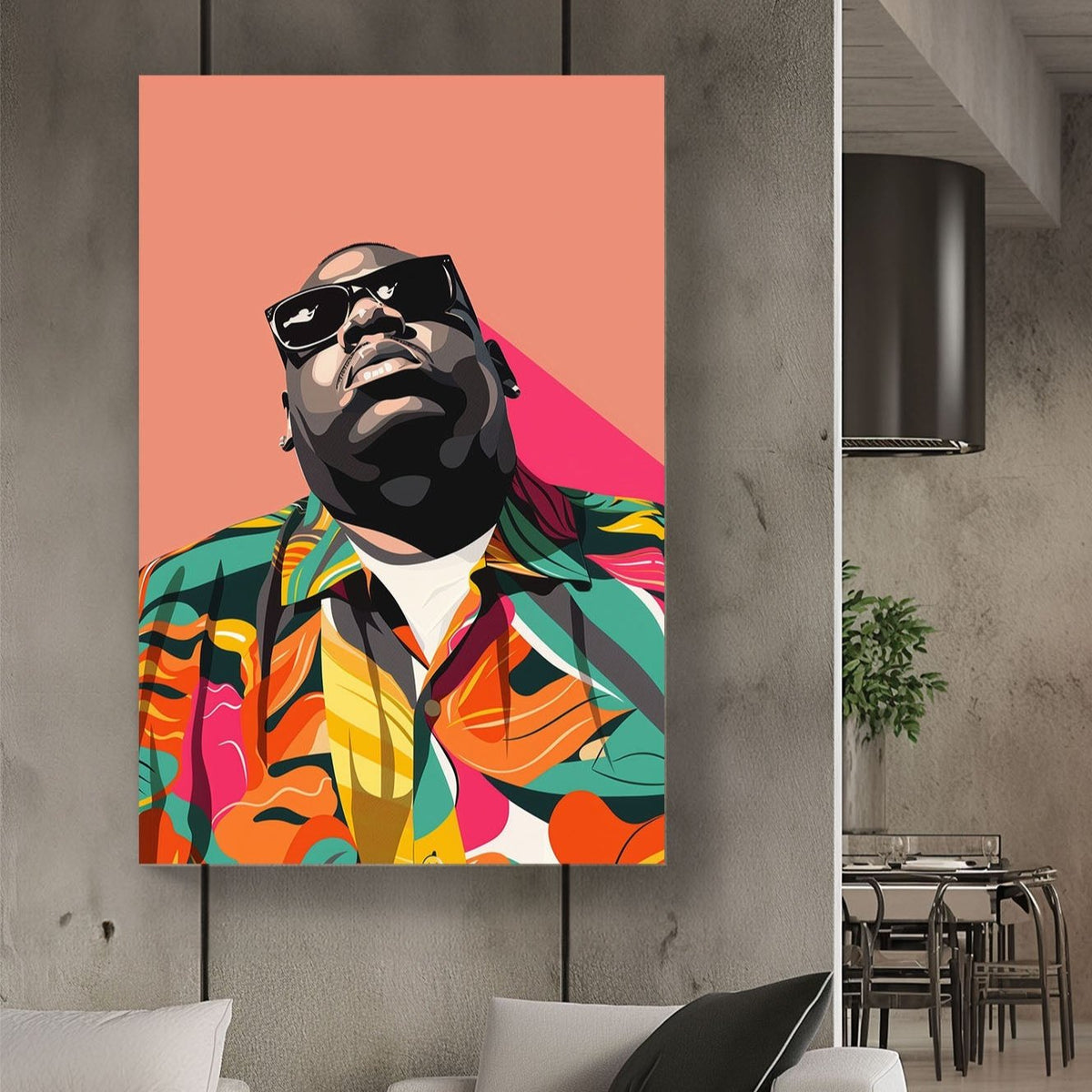Big Shades #1126 Canvas Wall Art & Metal Prints