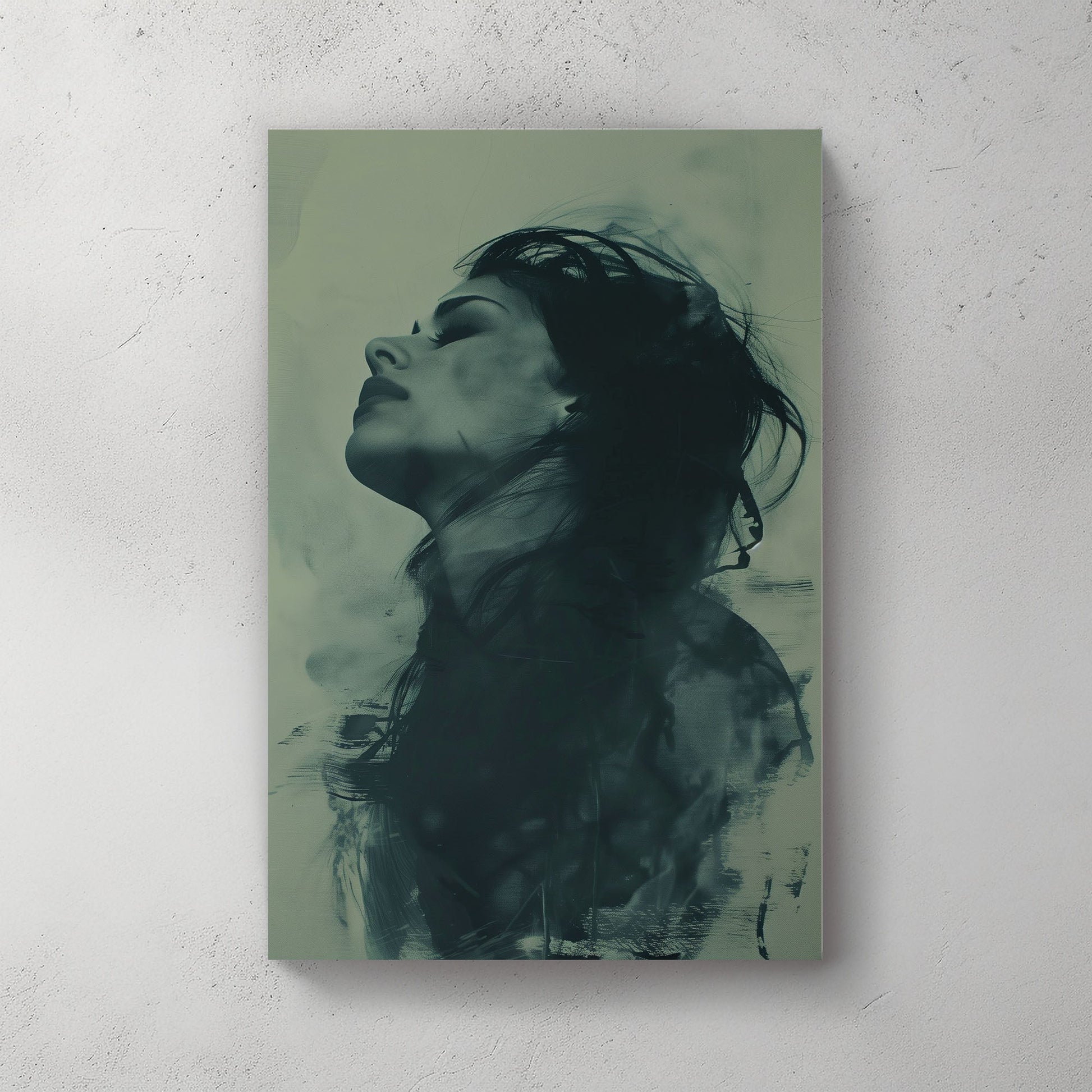Figure of Expression #1054 Canvas Wall Art & Metal Prints