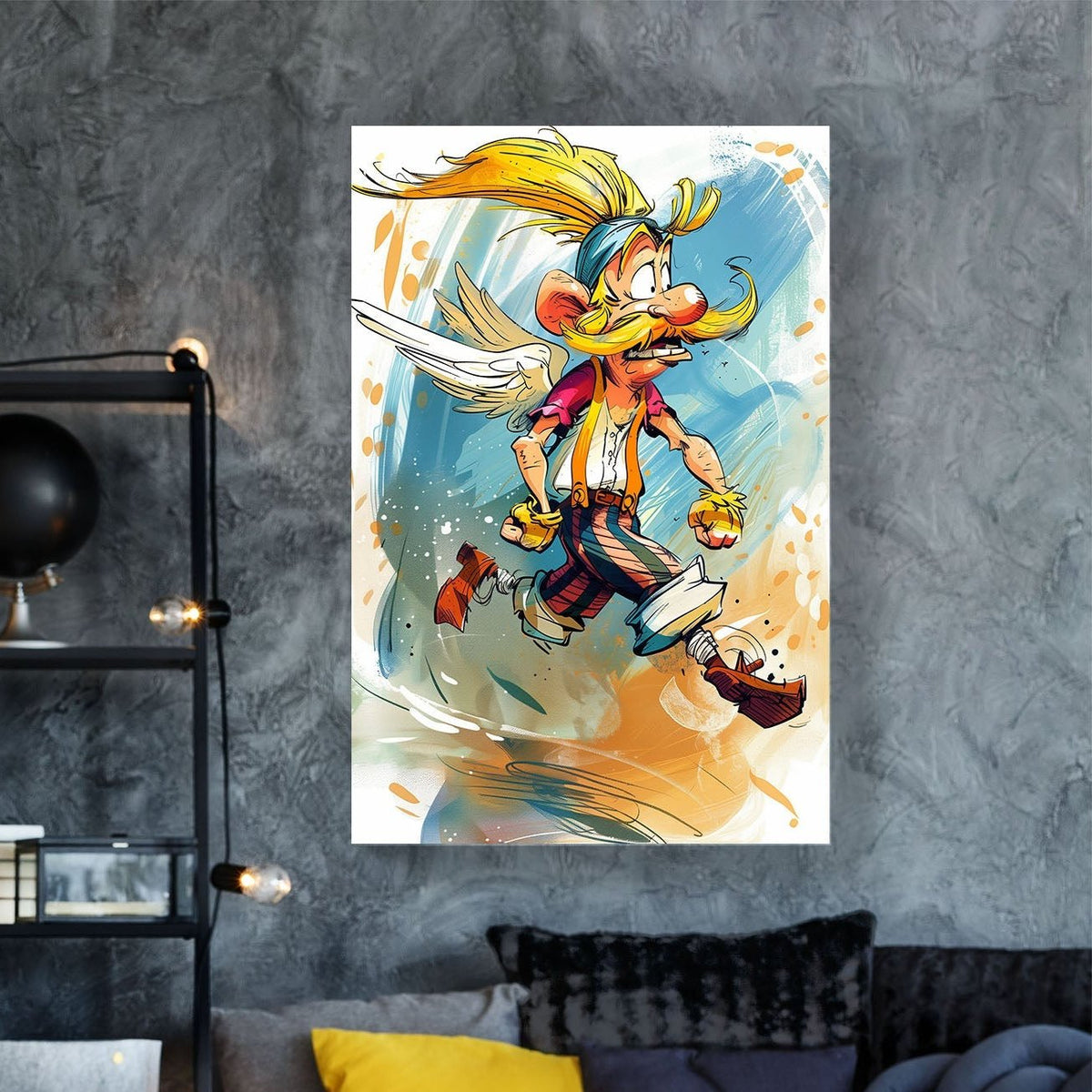 Asterix #1063 Canvas Wall Art & Metal Prints