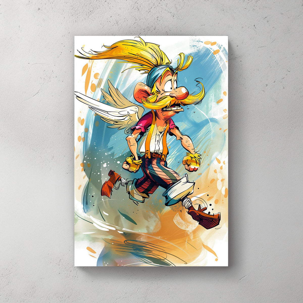 Asterix #1063 Canvas Wall Art & Metal Prints