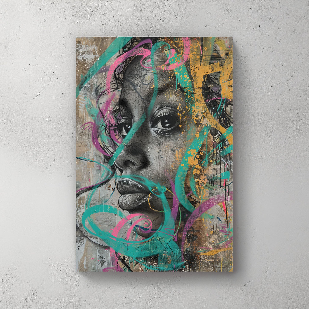 Beauty in Colours #1077 Canvas Wall Art & Metal Prints