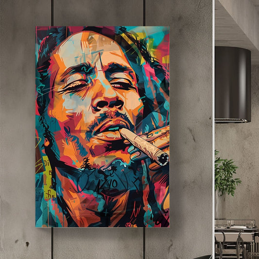 Buffalo Soldier #1095 Canvas Wall Art & Metal Prints
