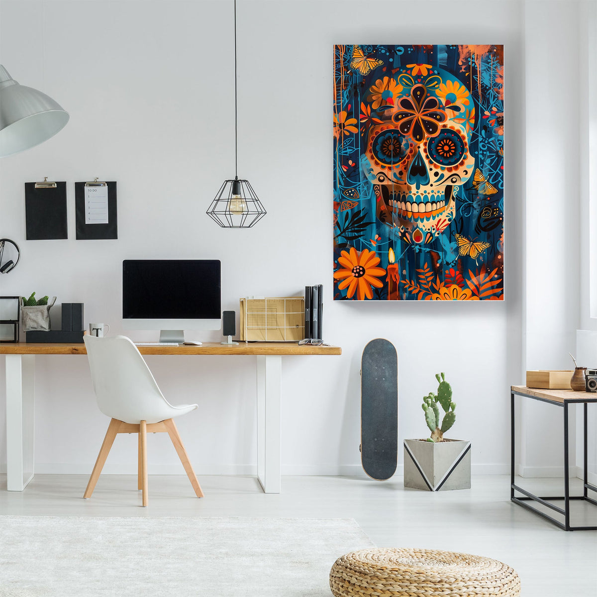 Flower Skulls #1097