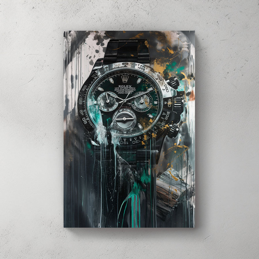 Time #1110 Canvas Wall Art & Metal Prints