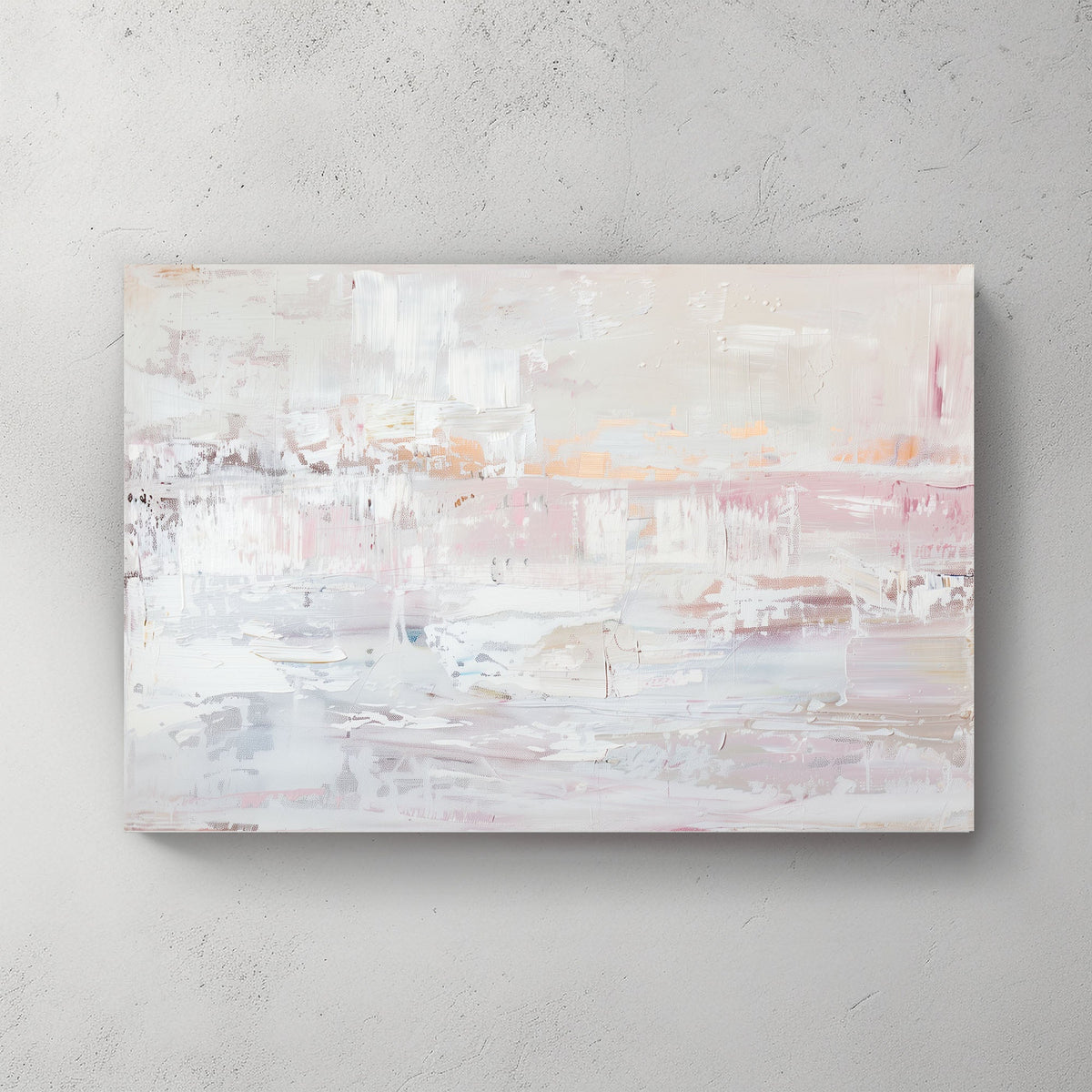 Pink Expression #1119 Canvas Wall Art & Metal Prints