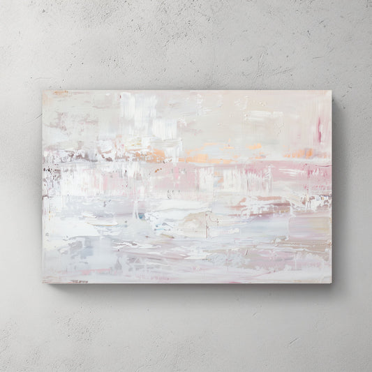 Pink Expression #1119 Canvas Wall Art & Metal Prints