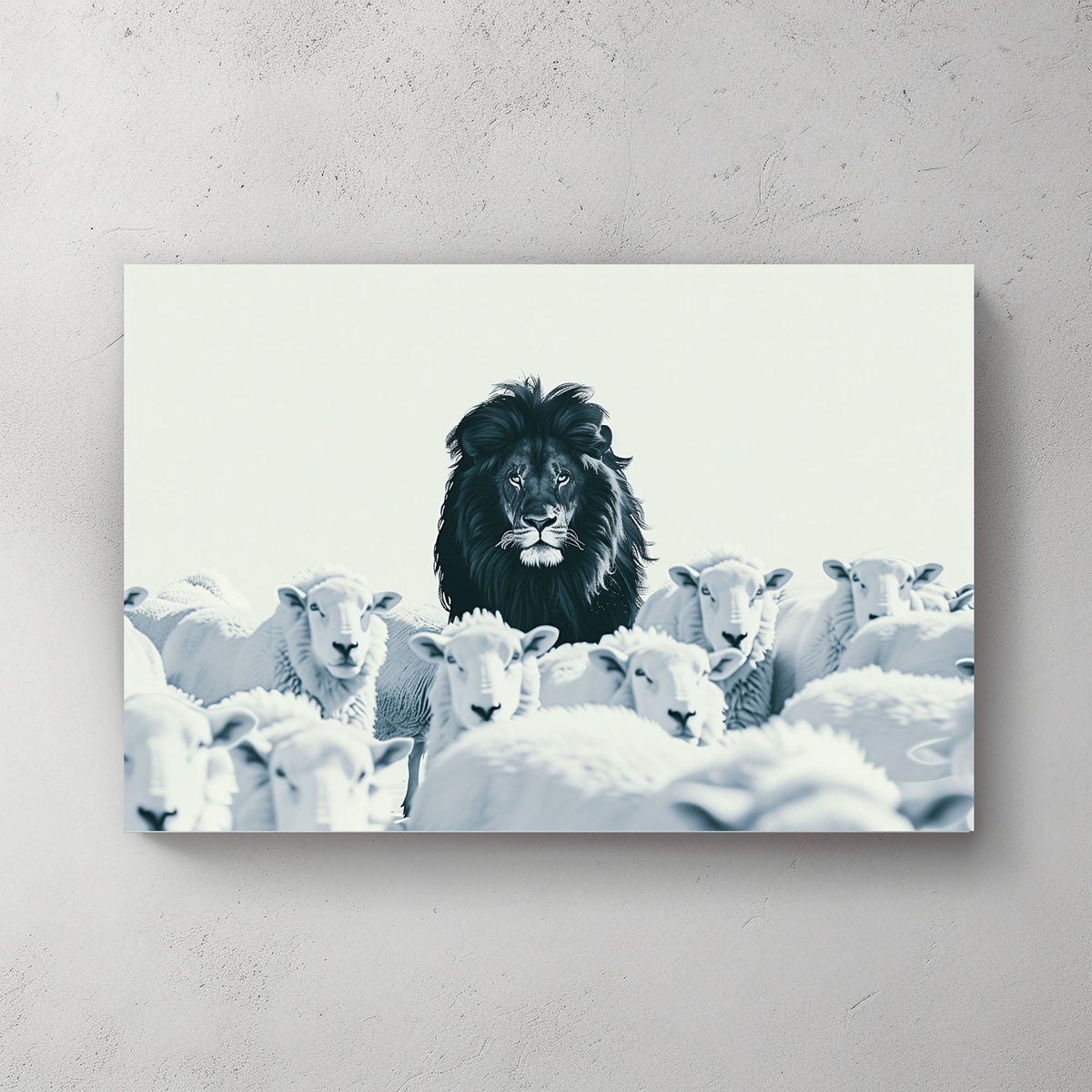The Lion #1125 Canvas Wall Art & Metal Prints