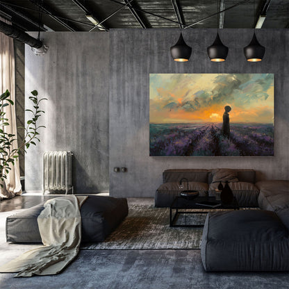 Purple Fields #1151