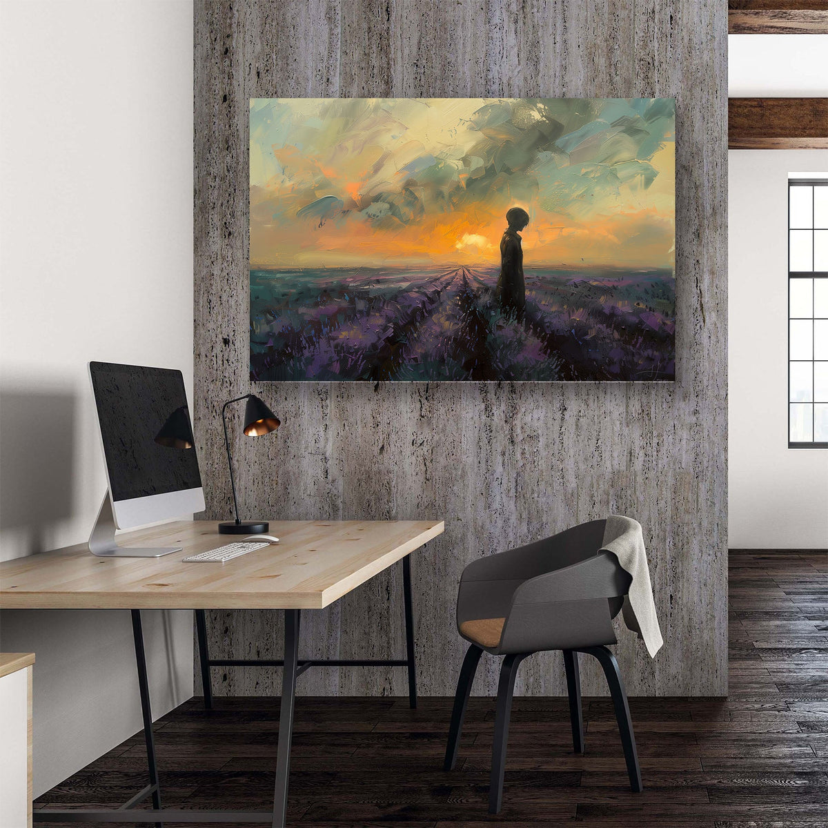 Purple Fields #1151