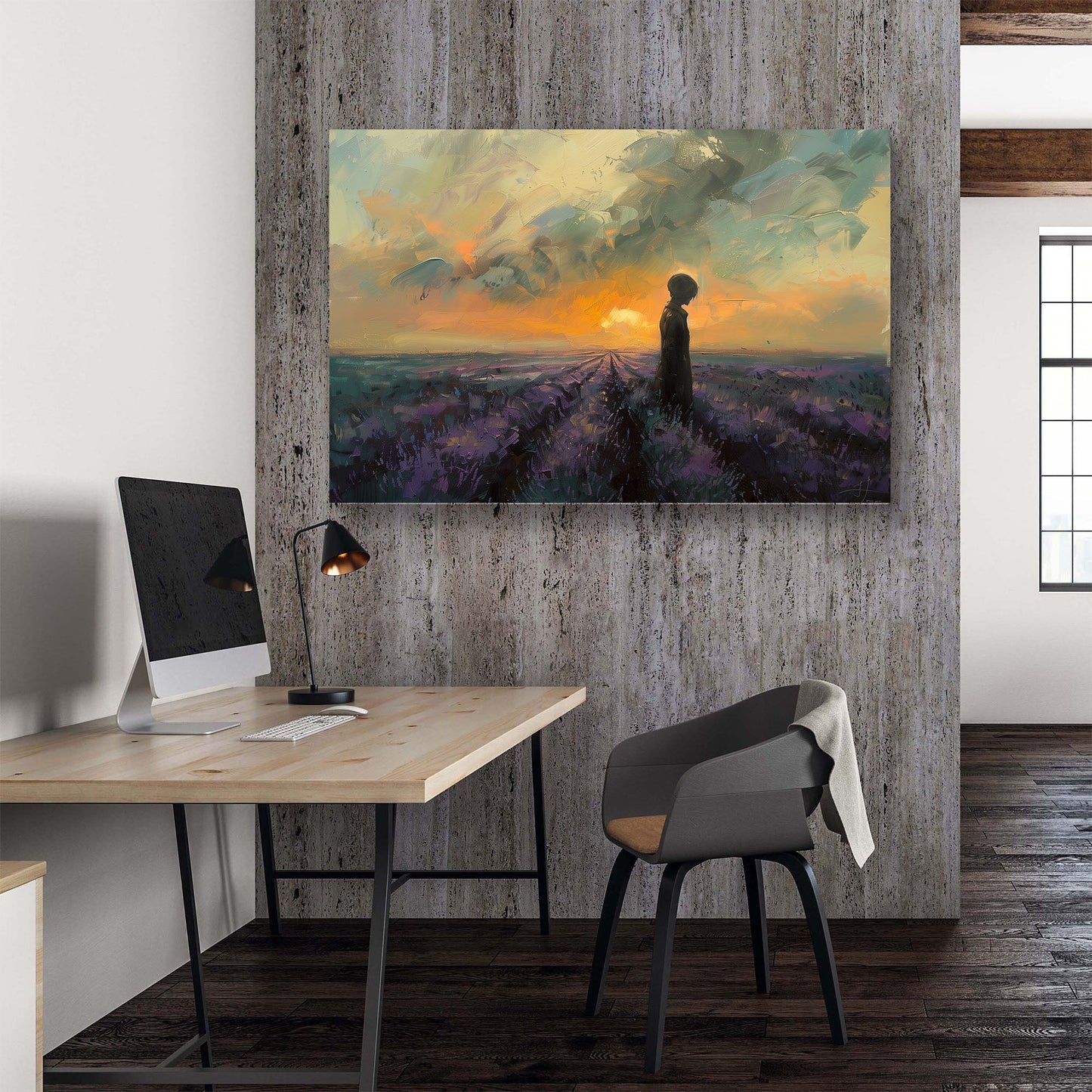 Purple Fields #1151