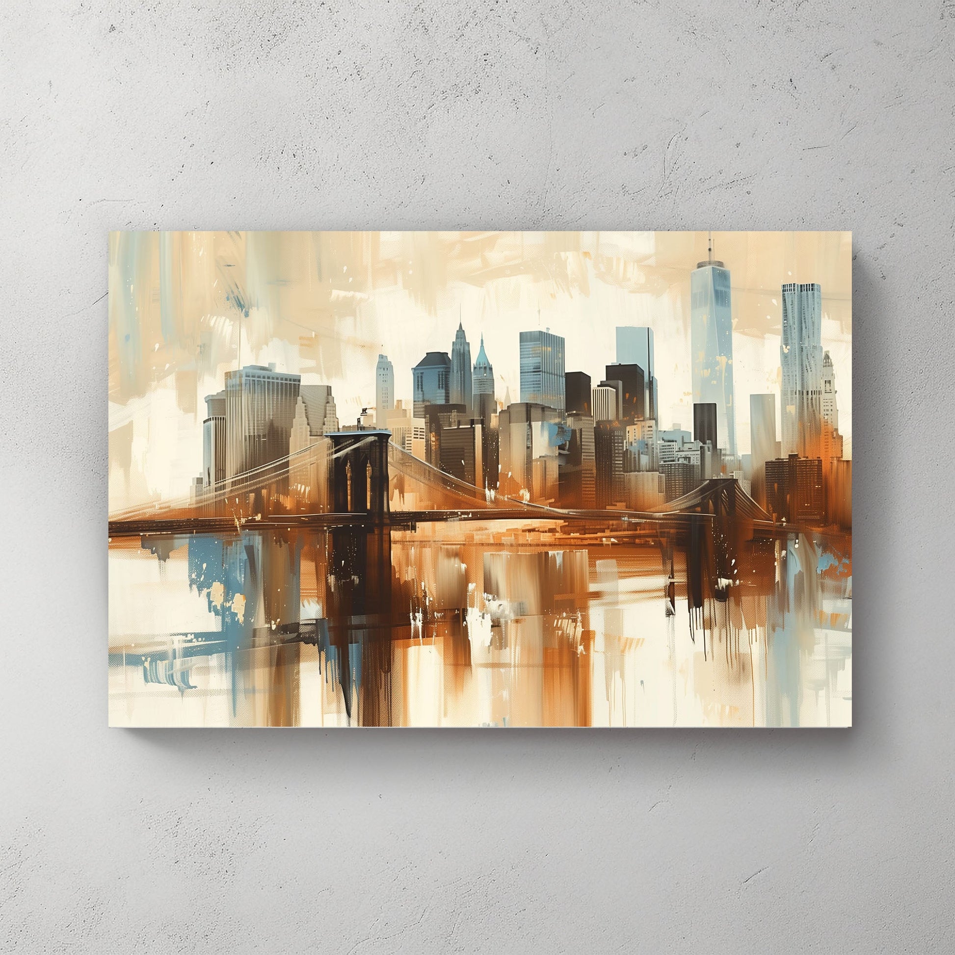 The Old Bridge #1158 Canvas Wall Art & Metal Prints