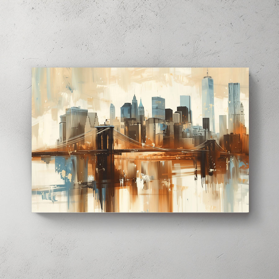 The Old Bridge #1158 Canvas Wall Art & Metal Prints