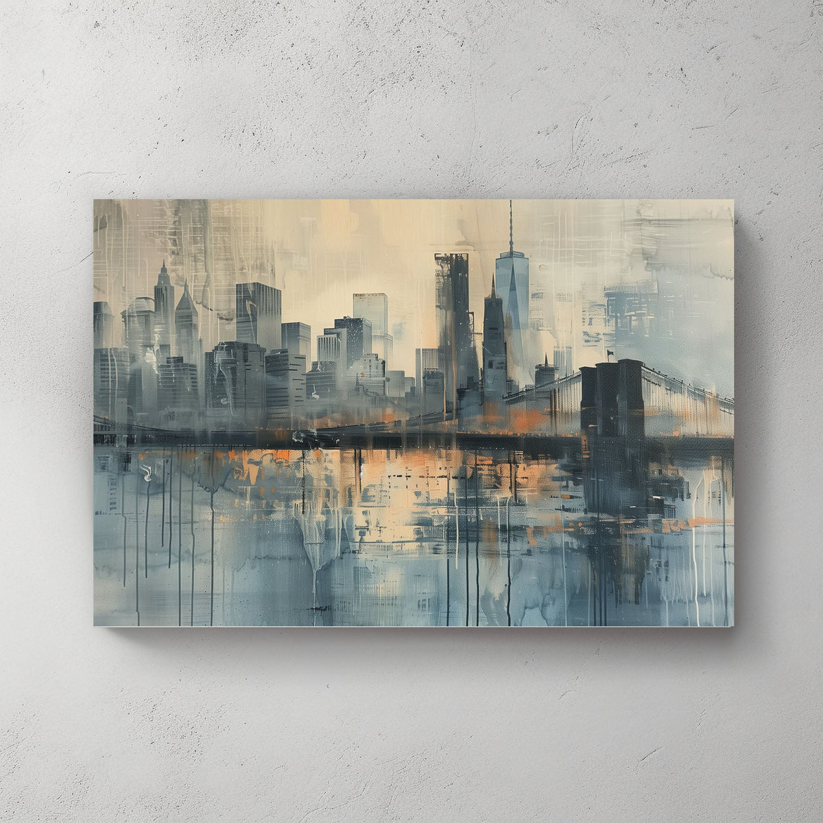 Brooklyn #1159 Canvas Wall Art & Metal Prints