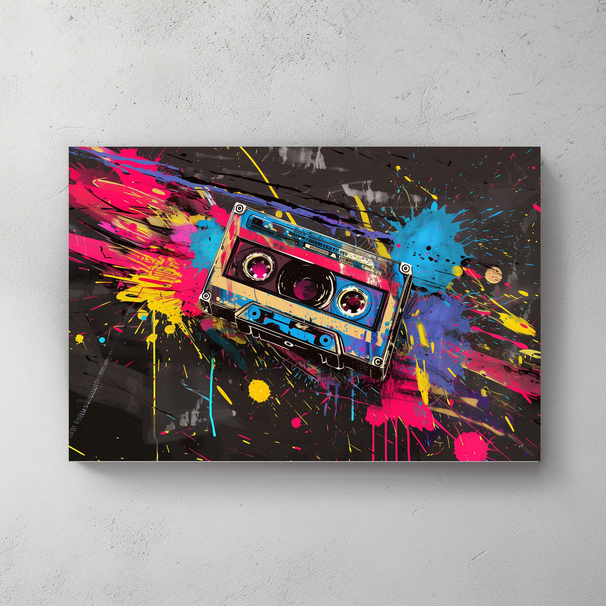 Old Tapes #1174 Canvas Wall Art & Metal Prints
