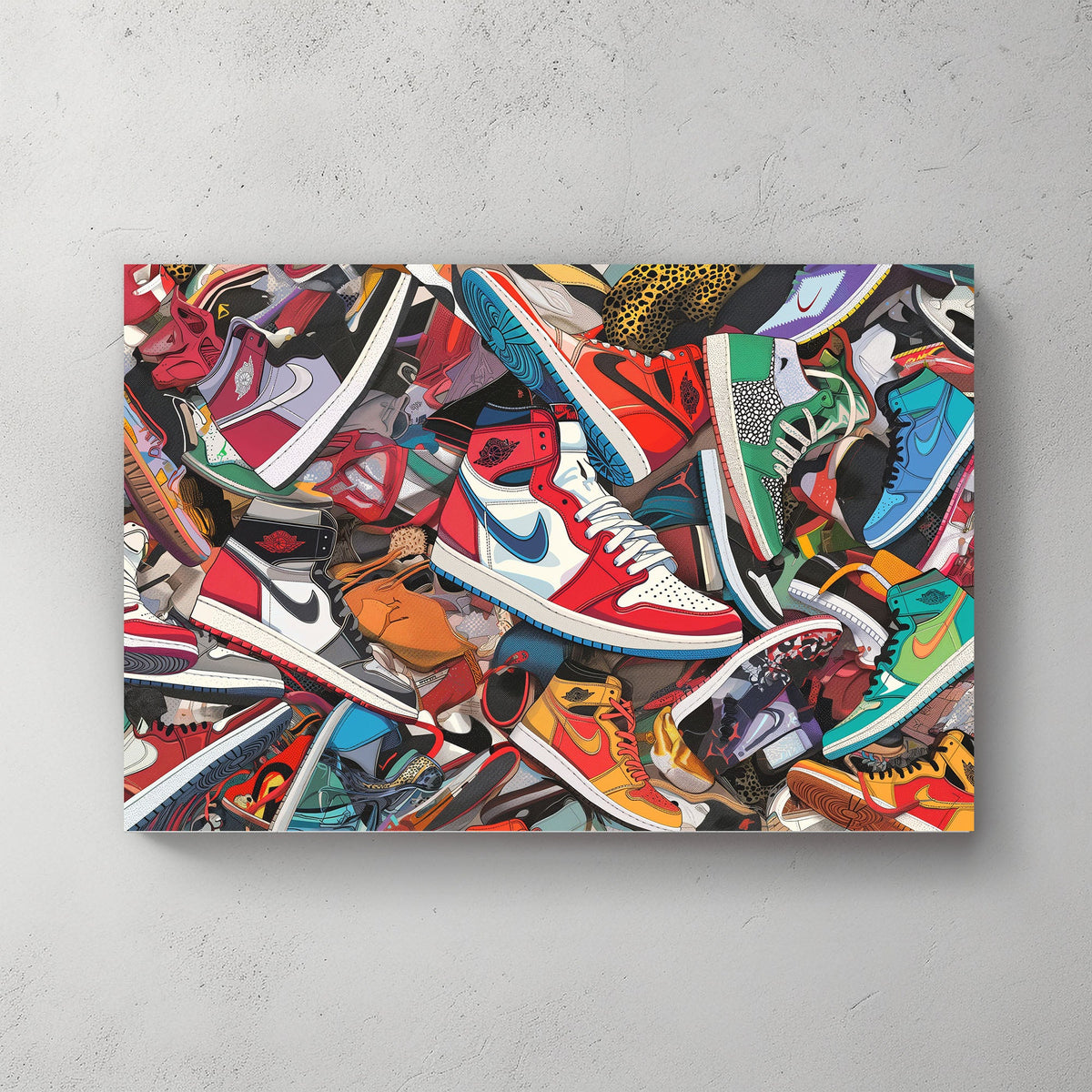 Jordanz #1177 Canvas Wall Art & Metal Prints