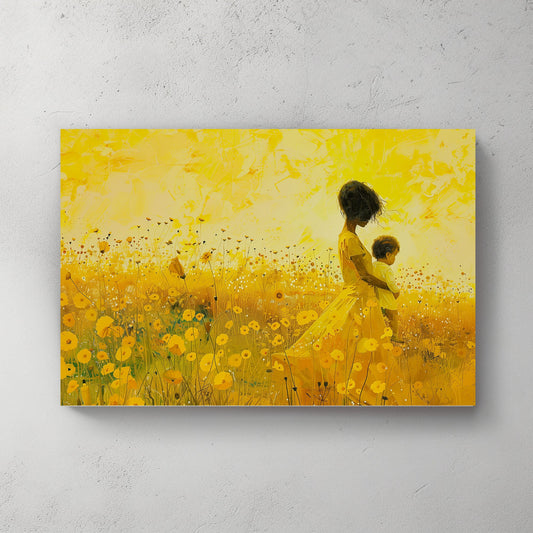 Yellow Dreams #1182 Canvas Wall Art & Metal Prints