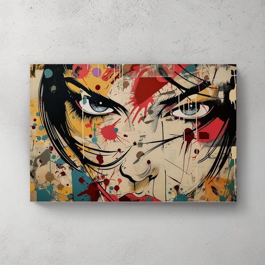 The Stare #1185 Canvas Wall Art & Metal Prints