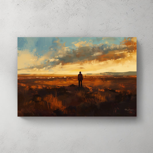 Desert #1199 Canvas Wall Art & Metal Prints