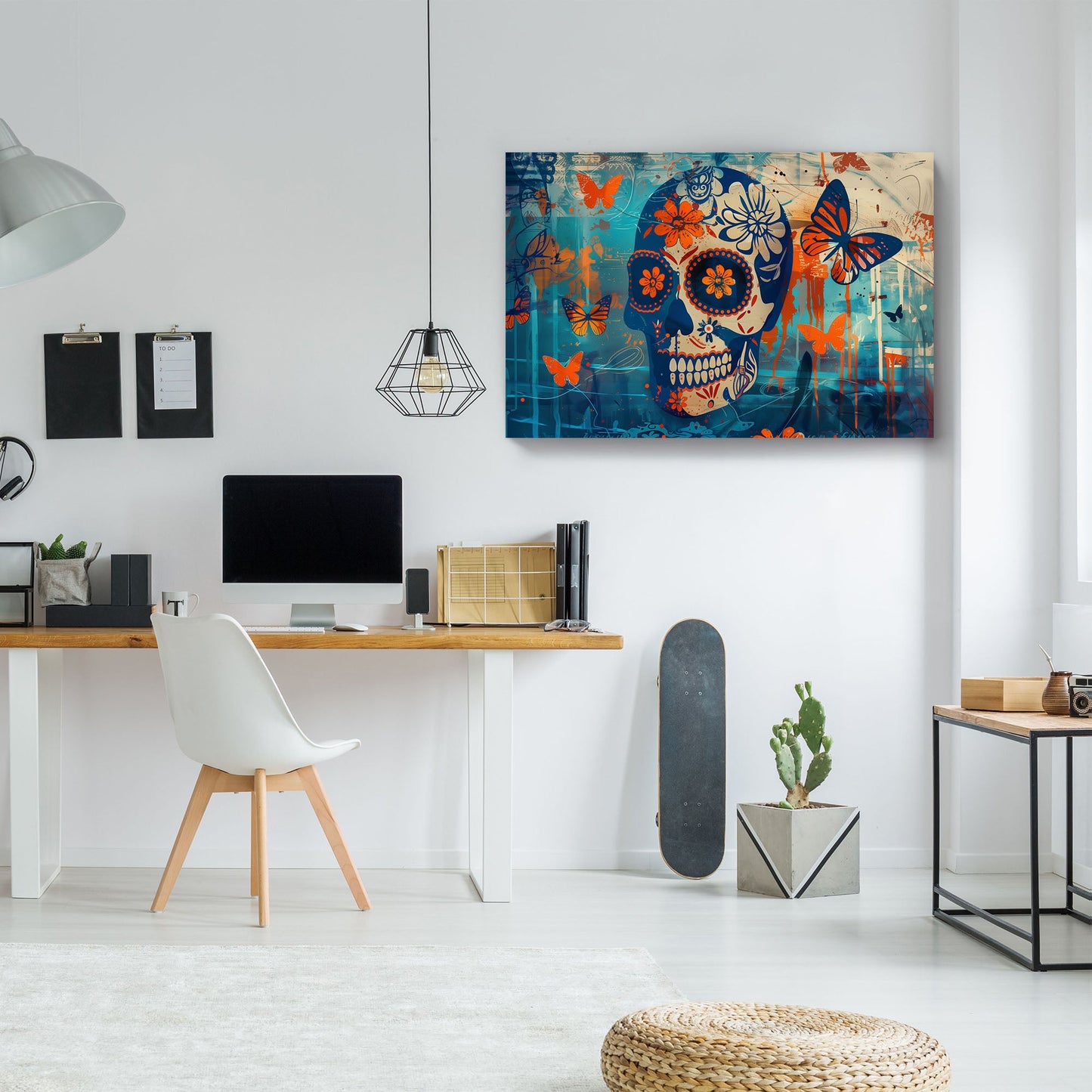 Orange Skulls #1210