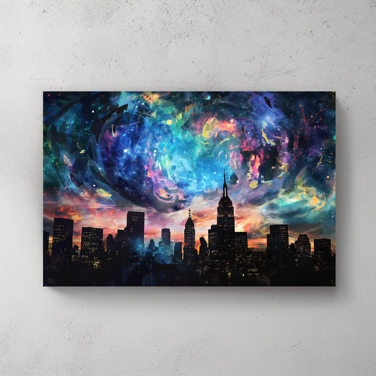 Sky Colours #1215 Canvas Wall Art & Metal Prints