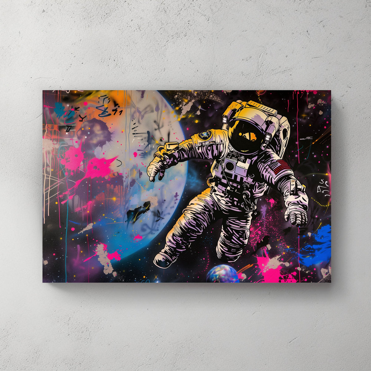 Flying High #1222 Canvas Wall Art & Metal Prints